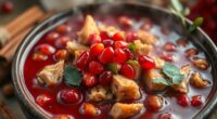 persian fall walnut stew