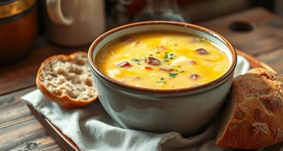 polish sour rye soup