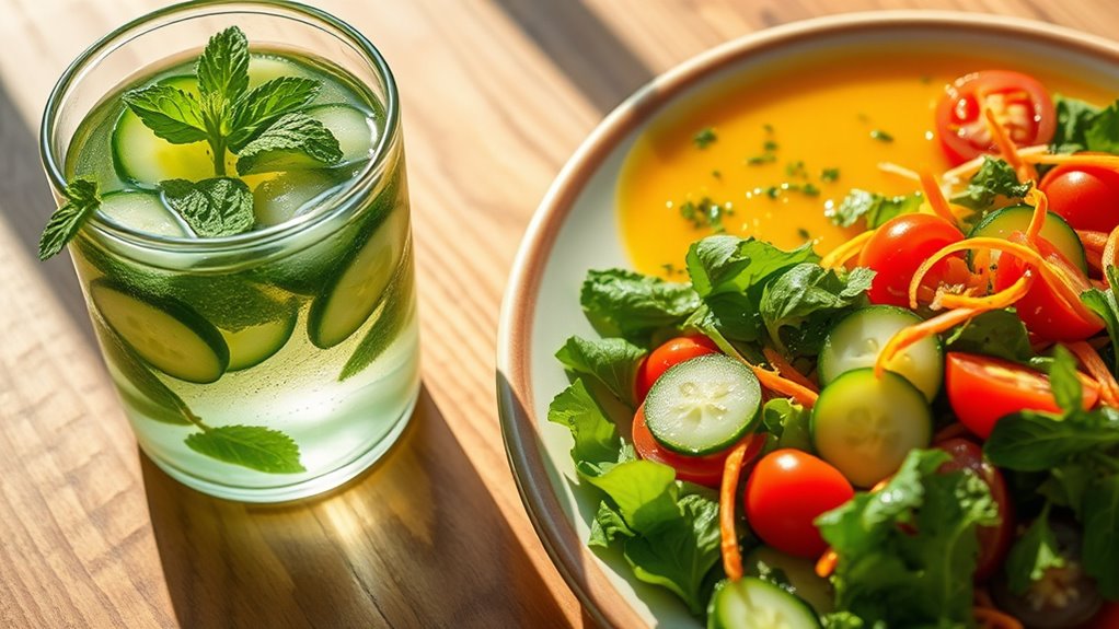 post feast light detox