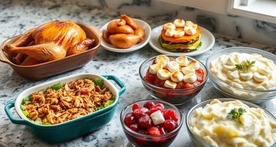 prepare thanksgiving dishes early