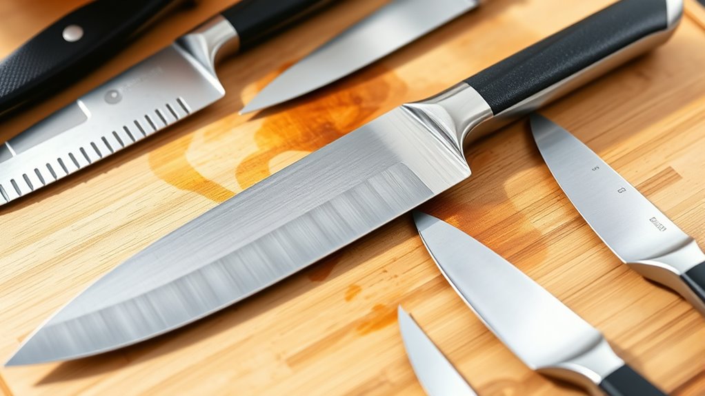 proper knife safety and maintenance