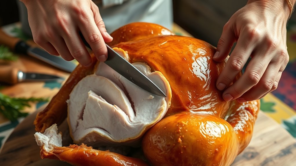 proper turkey carving technique