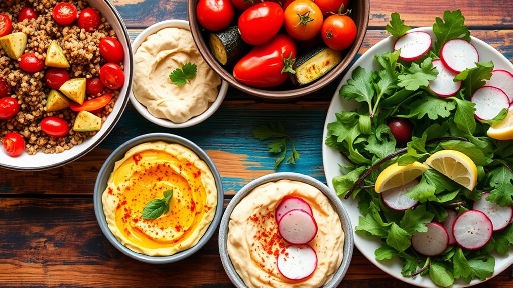 quick flavorful vegetarian meals