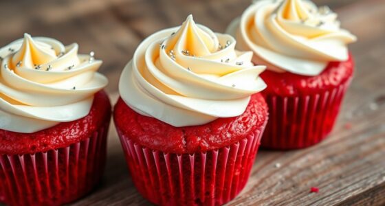 red velvet cupcakes