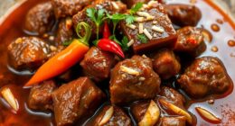rich aromatic slow cooked beef