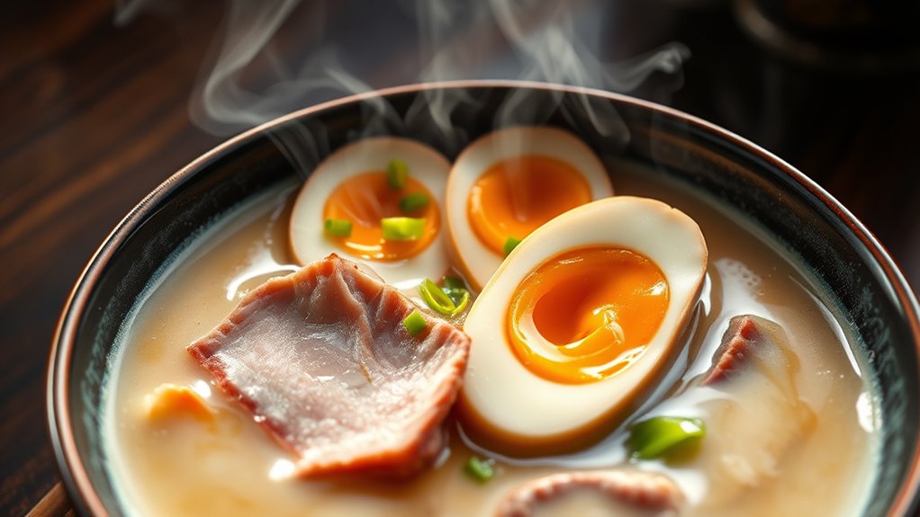 rich japanese ramen broth