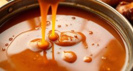 rich pan drippings gravy