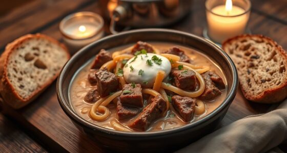 russian beef stroganoff warmth