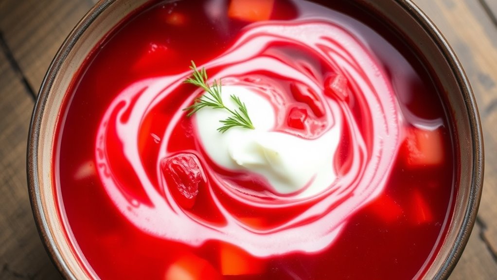 russian ukrainian borscht soup