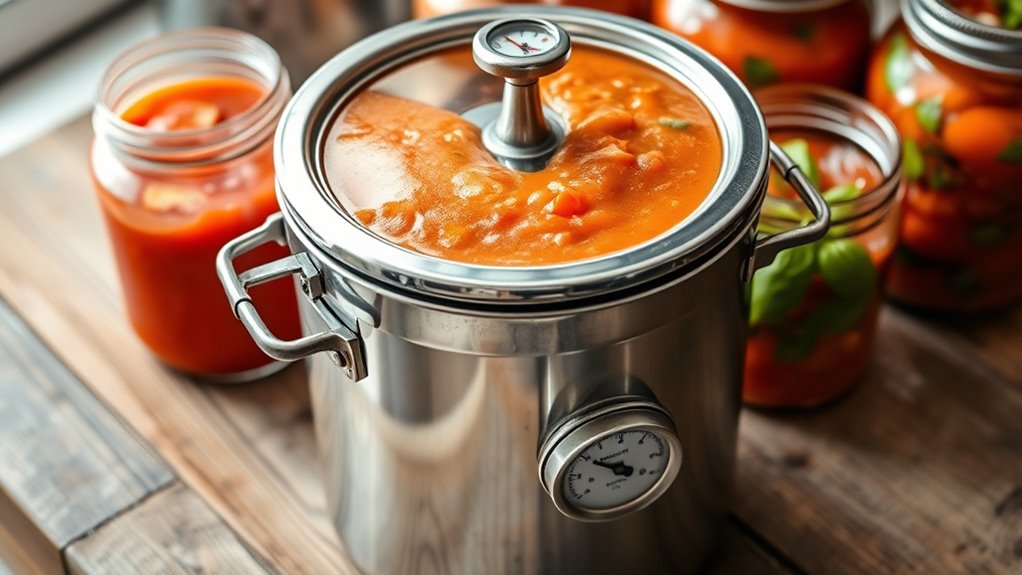 safe low acid canning practices