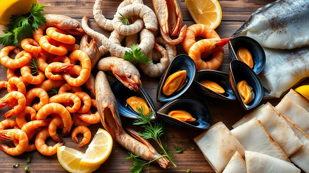 seafood pairing and storage