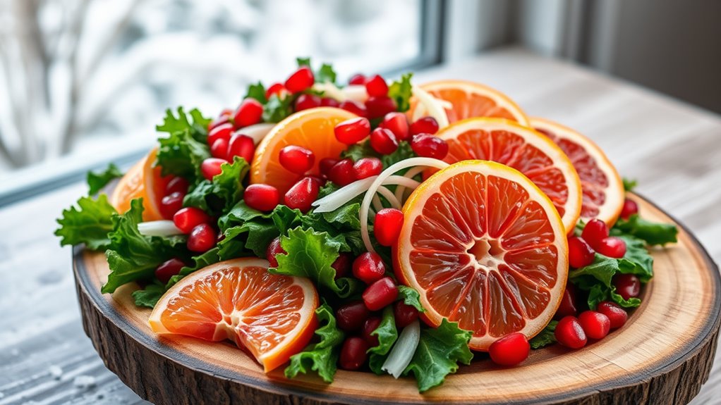 seasonal vibrant winter salads