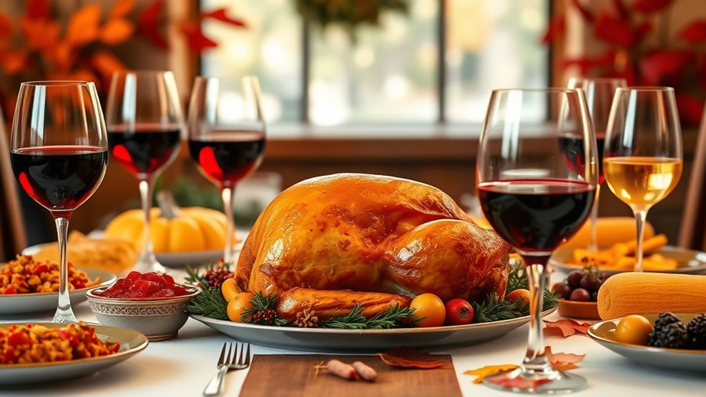 seasonal wines enhance thanksgiving flavors