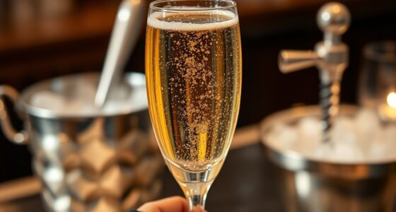 serving tips for champagne