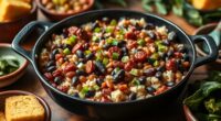 southern black eyed peas rice