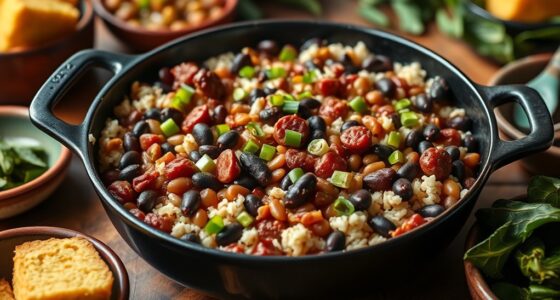southern black eyed peas rice