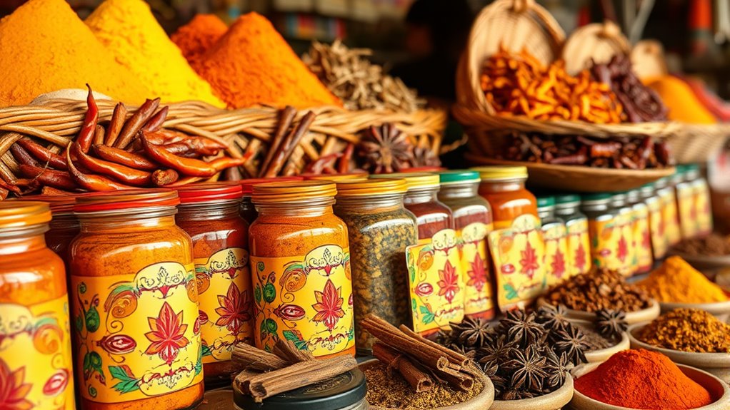 spice gifts and presentation
