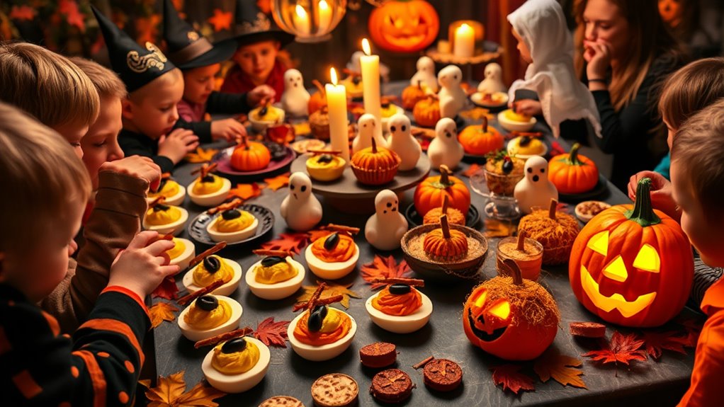 spooky festive party snacks
