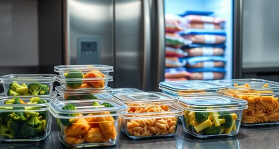 storing and freezing leftovers