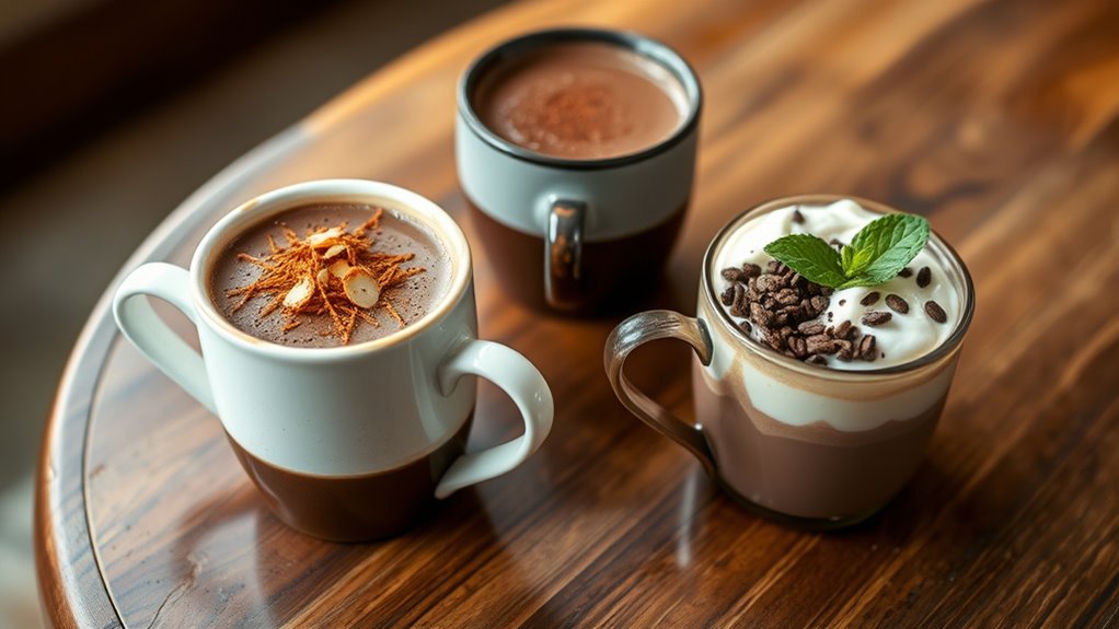 sustainable gourmet hot chocolate