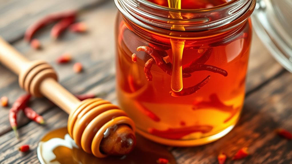 sweet spicy honey infusion