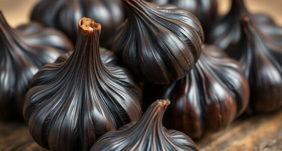 sweet umami black garlic