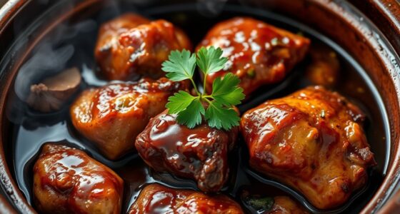 tangy one pot chicken adobo