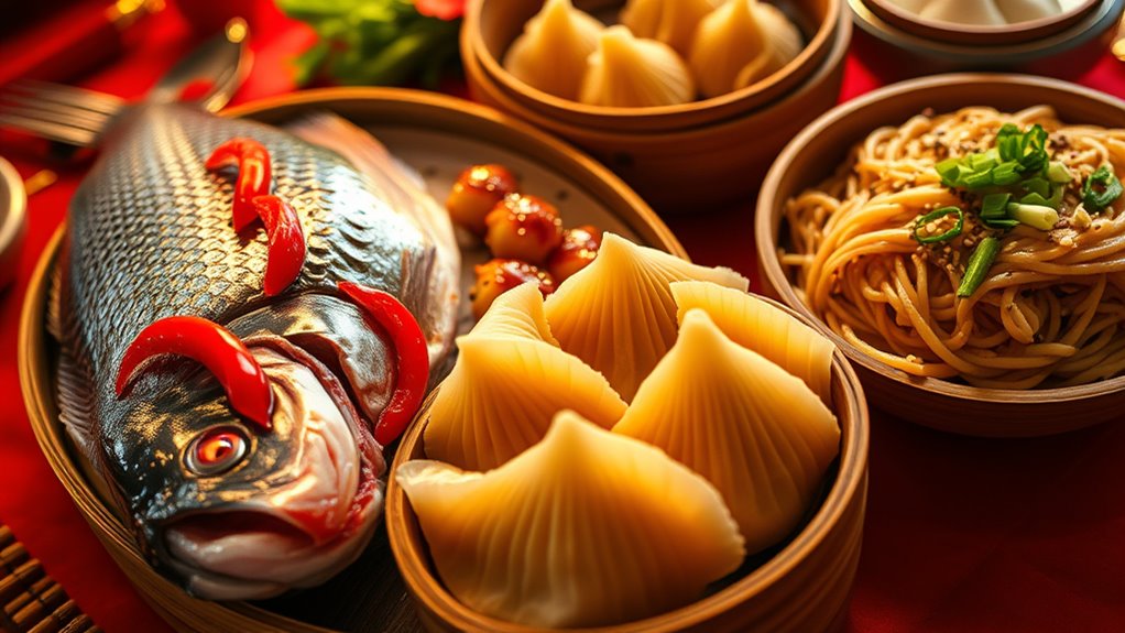 traditional lucky new year dishes