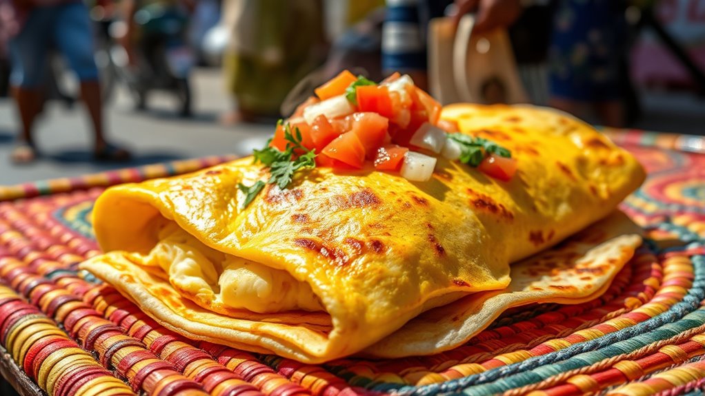 ugandan street food omelette