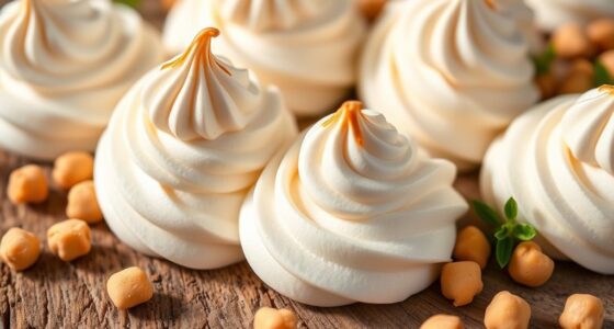 vegan chickpea meringue recipe