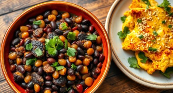 vegetarian high protein dinners