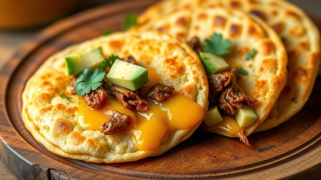 venezuelan cornmeal stuffed cakes