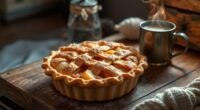 warm winter apple pie