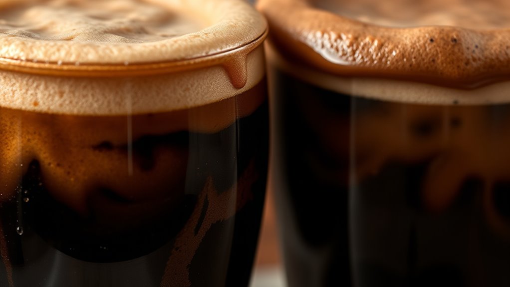 winter craft beer selection