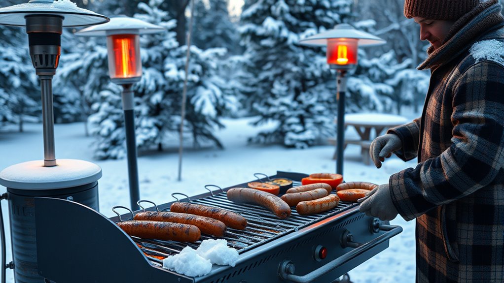 winter grilling safety tips