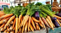 winter root vegetable market