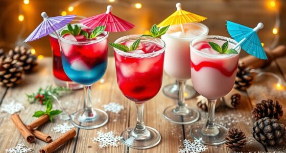 winter themed non alcoholic drinks