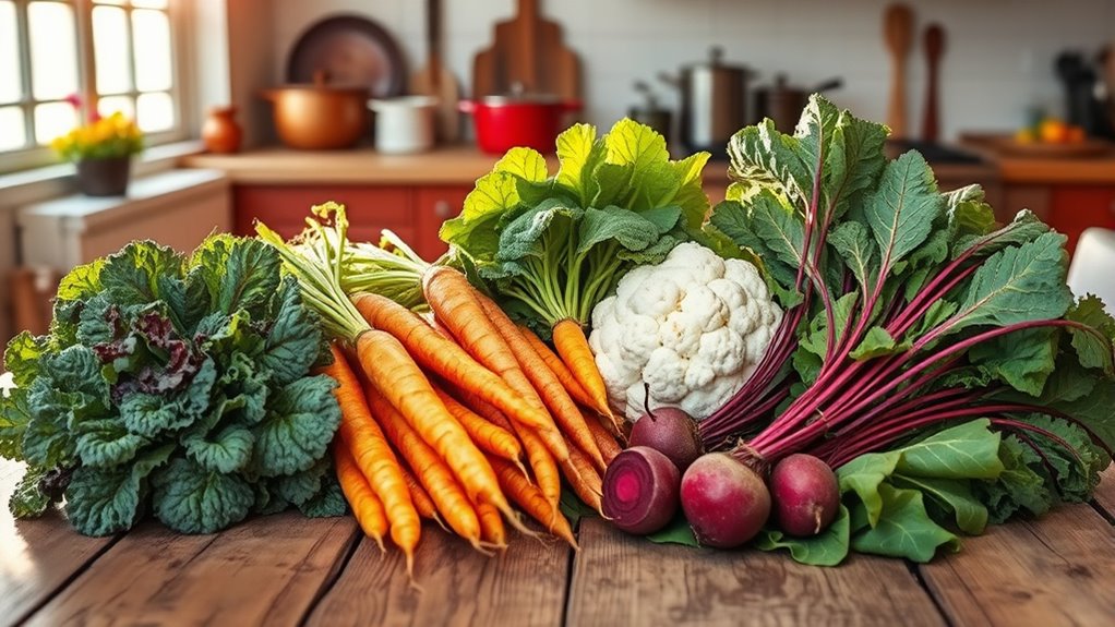 winter vegetables support sustainable farming