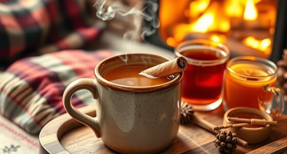 winter warm up beverage choices