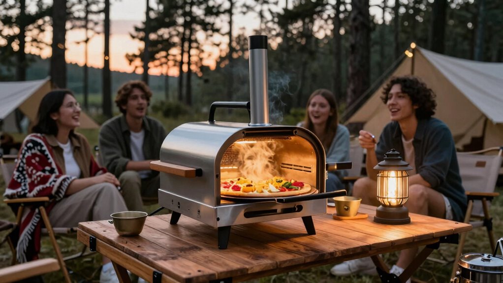camping pizza oven tips
