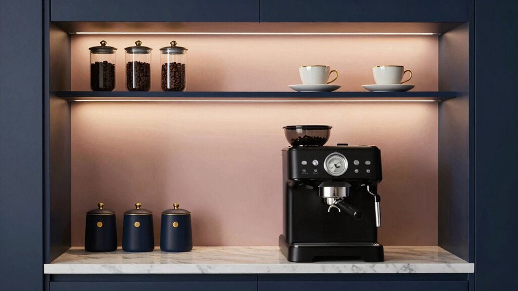 cohesive colors and materials