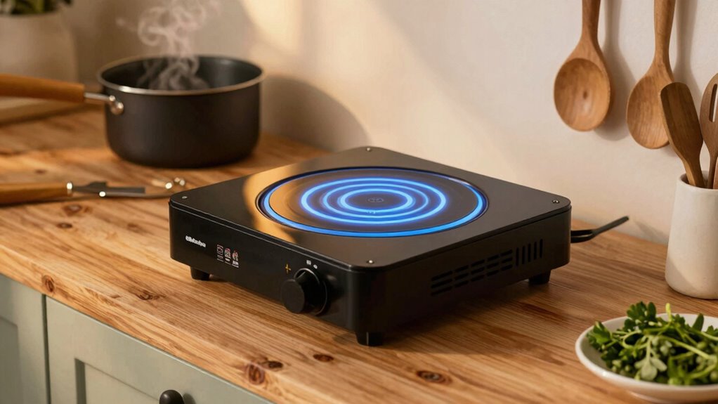 compact efficient safe cooking