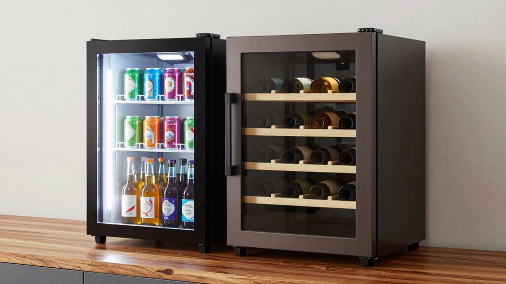 different cooling appliance functions