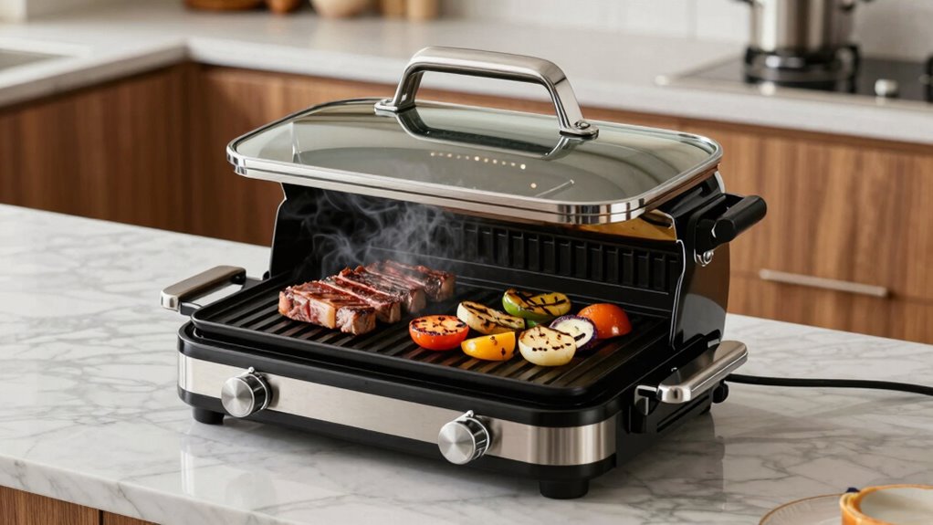 indoor smoke free grilling