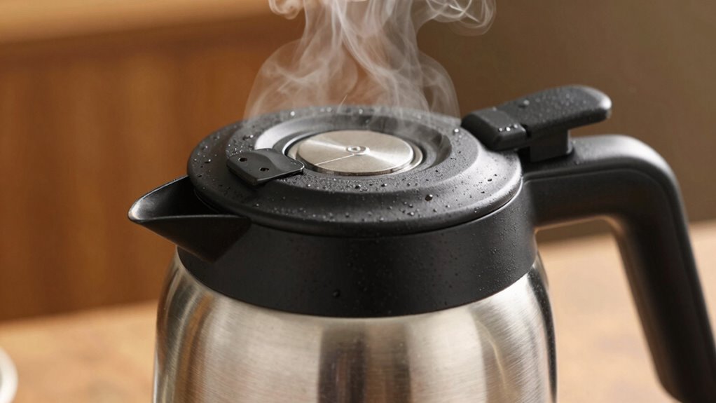 insulation prolongs coffee warmth
