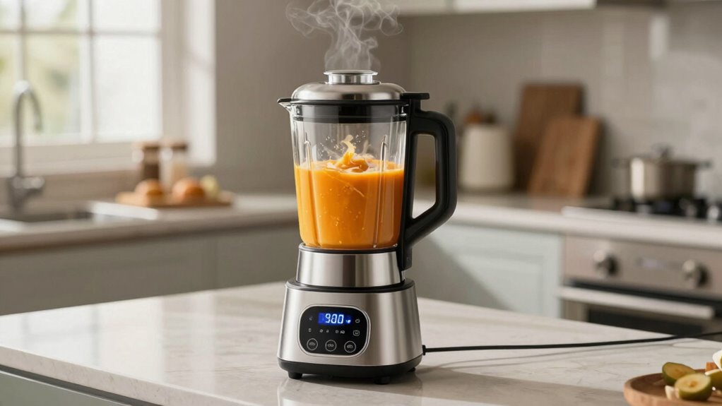 integrated heating and blending