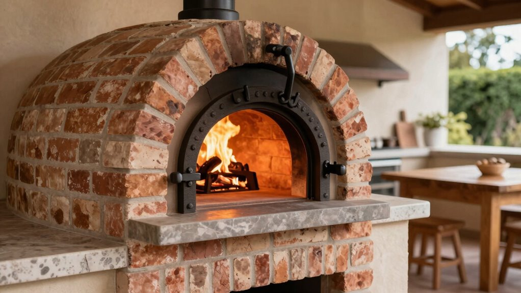 oven installation and space