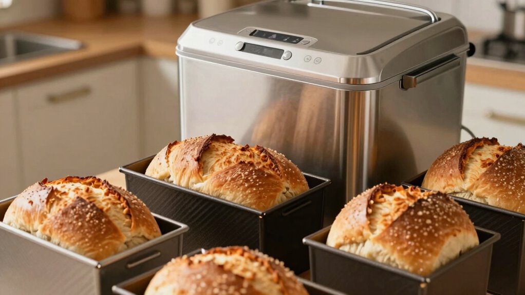 pan size influences bread texture