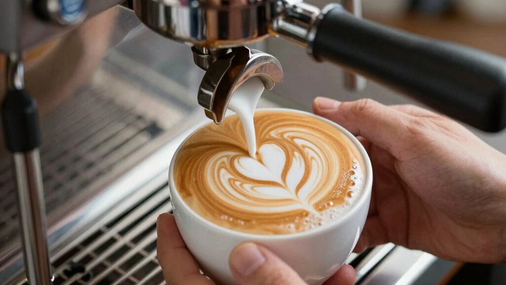 powerful precise milk frothing