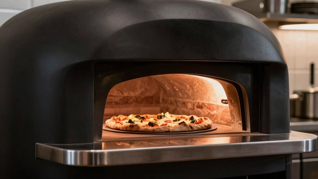 rotating ovens ensure even cooking